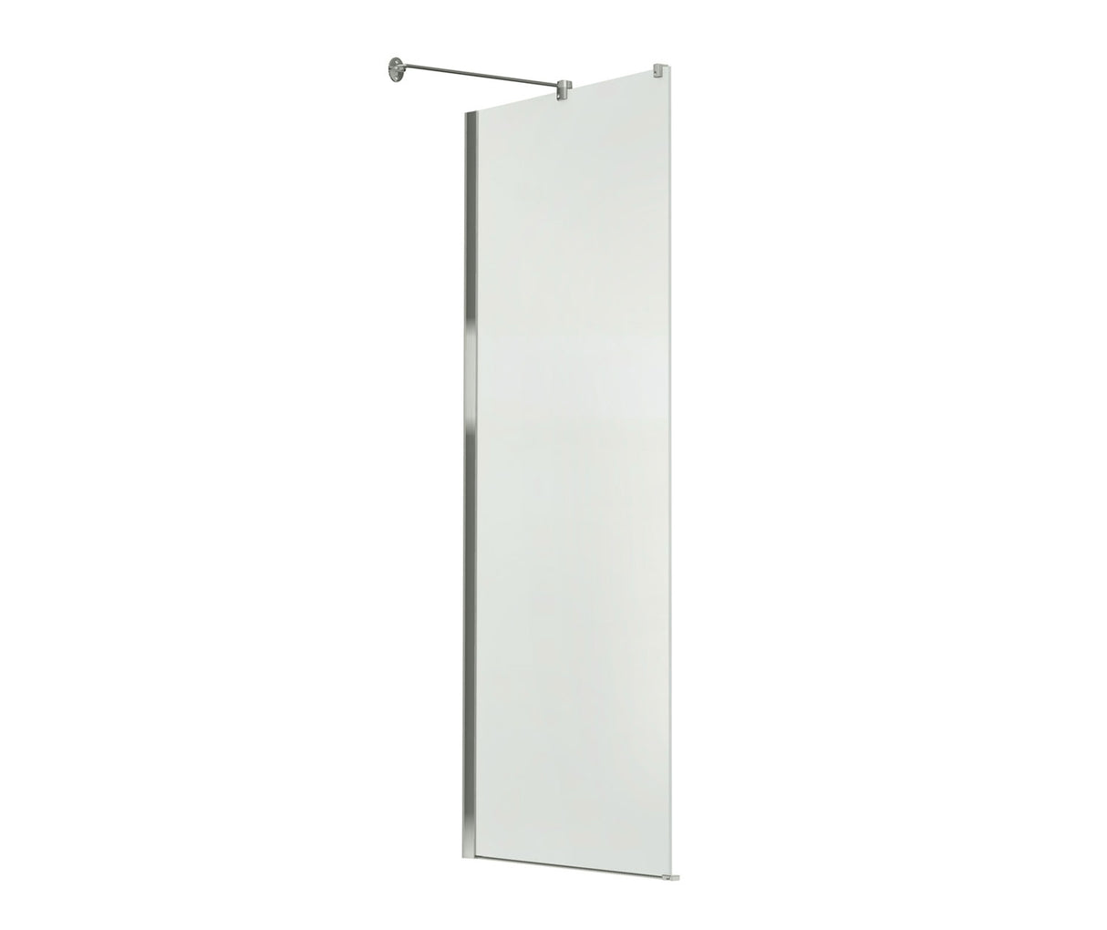 MAAX 136675-900-084-000 Reveal 71 Return Panel for 36 in. Base with Clear glass in Chrome