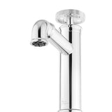 Avallon Single Hole, Single-Handle Wheel, Bathroom Faucet in Chrome