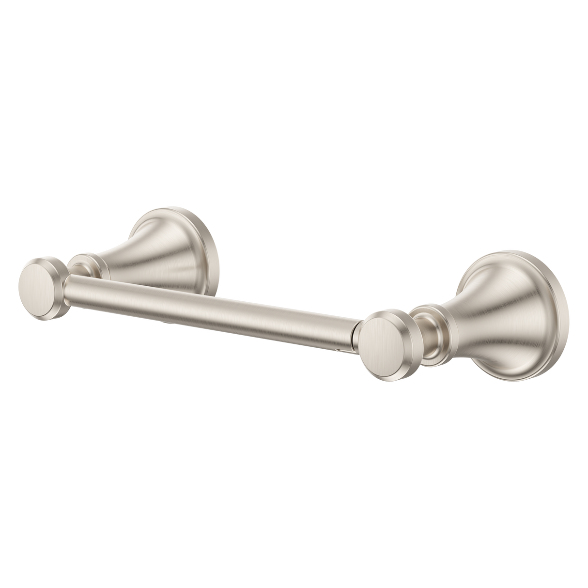 Universal Traditional Paper Holder in Brushed Nickel