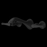 Rhen Wallmount Widespread Lavatory Faucet in Matte Black