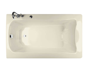 MAAX 105310-L-004-004 Release 6032 Acrylic Drop-in Left-Hand Drain Hydromax Bathtub in Bone