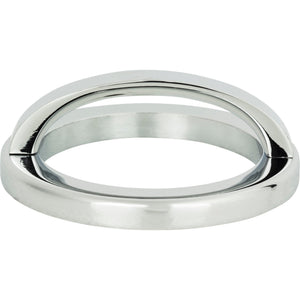 Atlas Homewares Tableau Round Base and Top 2 1/2 Inch (c-c) Polished Chrome