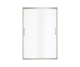 MAAX 139349-900-305-000 Incognito 70 44-47 x 70 ½ in. 6mm Bypass Shower Door for Alcove Installation with Clear glass in Brushed Nickel