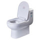 EAGO TB351 DUAL FLUSH ONE PIECE ECO-FRIENDLY HIGH EFFICIENCY LOW FLUSH CERAMIC TOILET