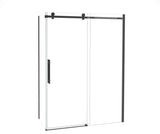 MAAX 107546-900-340-000 Odyssey SC 60" x 32" x 78" 8mm Sliding Shower Door for Corner Installation with Clear glass in Matte Black