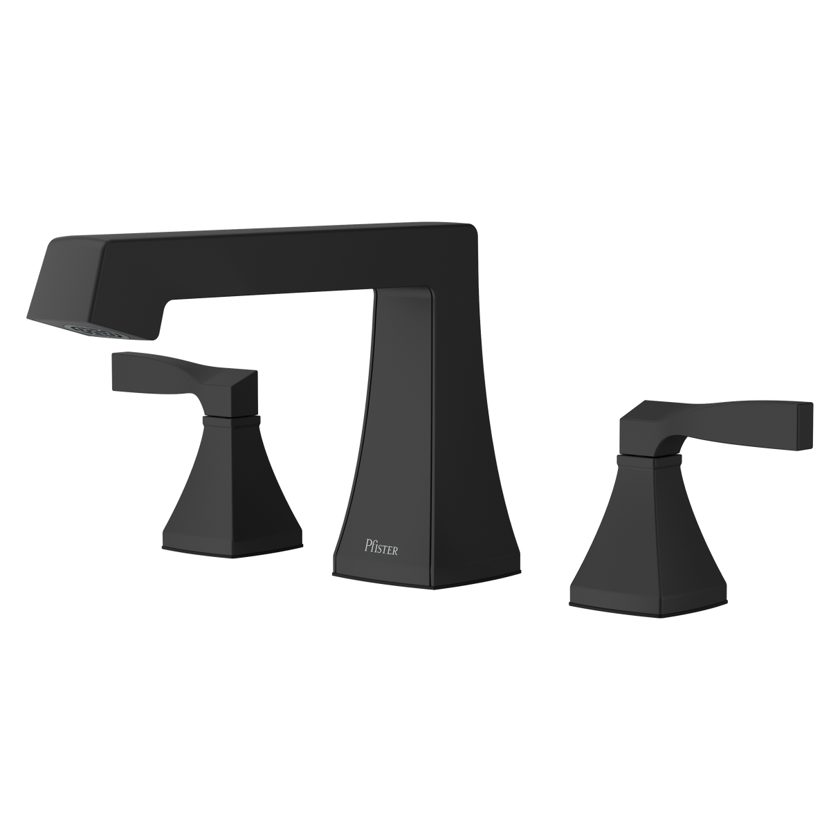 Holliston Roman Tub Faucet Trim in Spot Defense Matte Black