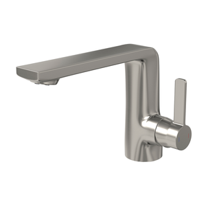 DAX Brass Single Handle Bathroom Faucet Spout, 16", Brushed Nickel DAX-8226-BN