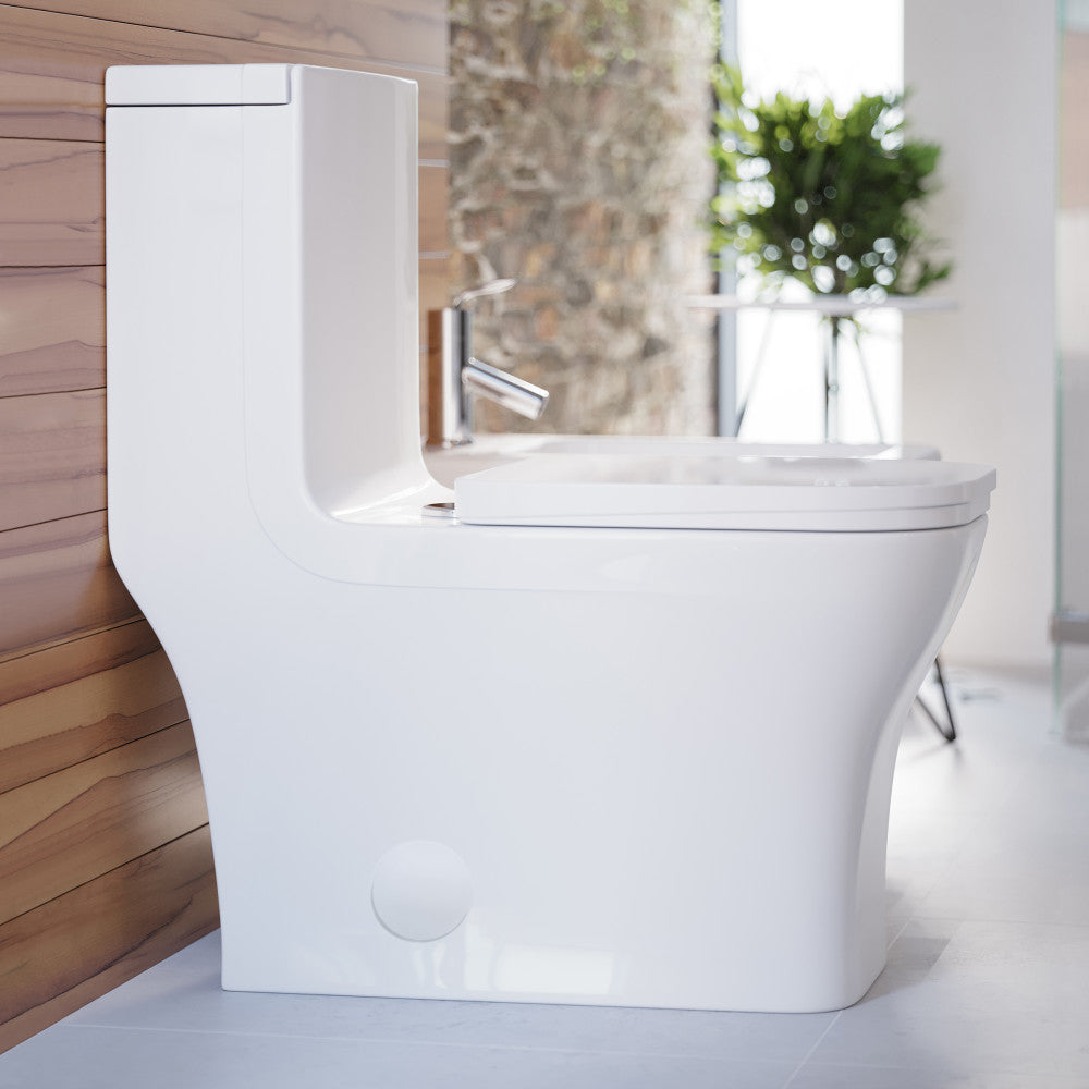 Concorde One-Piece Square Toilet Dual-Flush 1.1/1.6 gpf