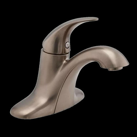 Serrano Single Control 4" Centerset Bathroom Faucet in Brushed Nickel