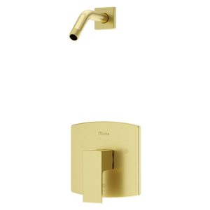 Pfirst Modern Shower Only Faucet in Brushed Gold