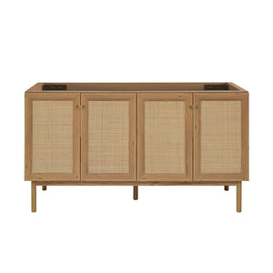 Classe 60" Bathroom Vanity in Oak-Cabinet Only