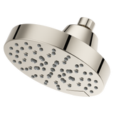 Modern Round Showerhead in Polished Nickel