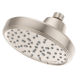 Transitional Round Universal Showerhead in Brushed Nickel