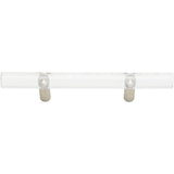Atlas Homewares Optimism Rail Pull 3 Inch (c-c) Brushed Nickel