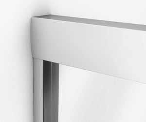 MAAX 134571-900-084-000 Kameleon 43-47 x 71 in. 8 mm Bypass Shower Door for Alcove Installation with Clear glass in Chrome