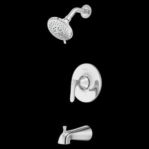 Weller 1-Handle Tub & Shower Trim in Polished Chrome