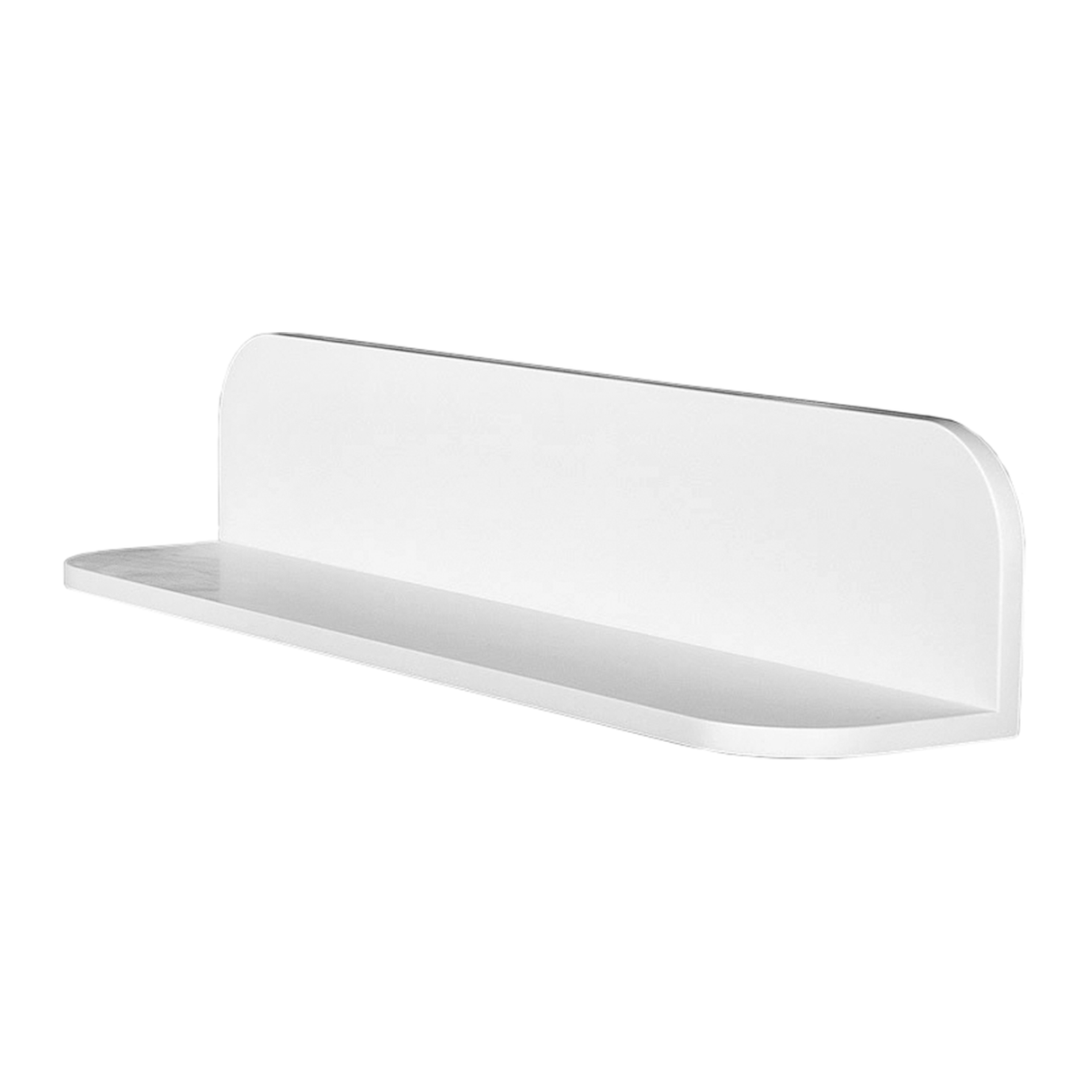 DAX Solid Surface Shelves, 24", Matte White DAX-AB-1560-24