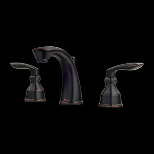 Avalon 2-Handle 8" Widespread Bathroom Faucet in Tuscan Bronze