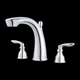 Avalon 2-Handle Roman Tub Trim in Polished Chrome