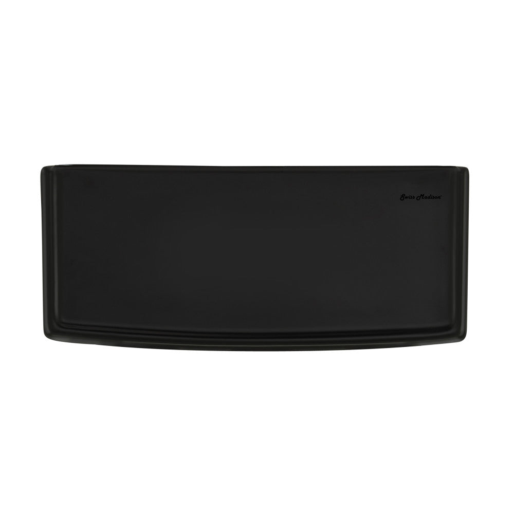 Voltaire Toilet Tank Lid Matte Black