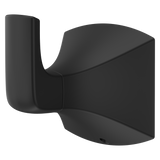 Soft Square Robe Hook In Matte Black