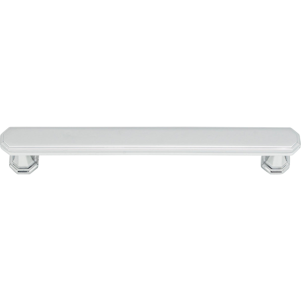 Atlas Homewares Dickinson Pull 6 5/16 Inch (c-c) Polished Chrome