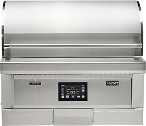 Coyote C2P36 36" Built-In Pellet Grill, Stainless Steel