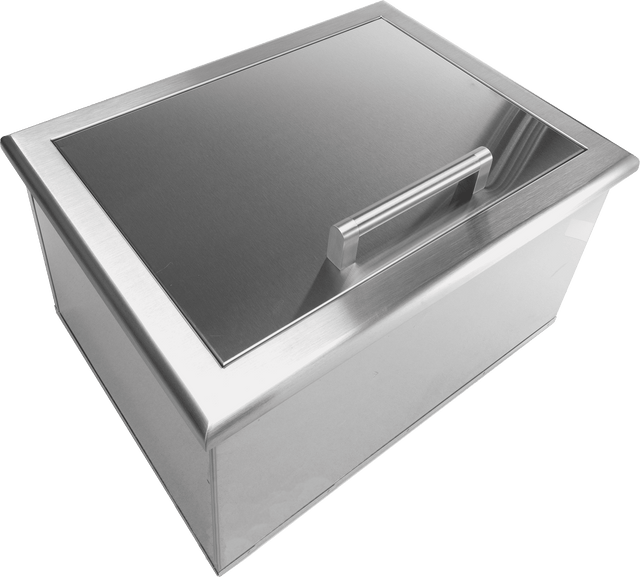 Coyote C3-CDIC 25" Drop In Cooler, Stainless Steel