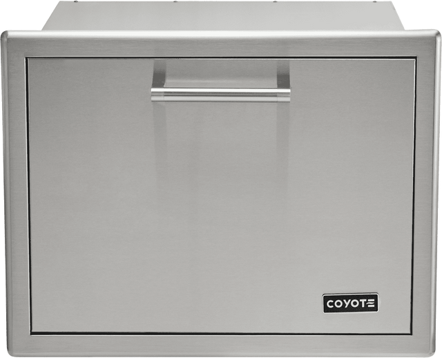 Coyote C3-CPOC 26" Pull Out Ice Chest, Stainless Steel