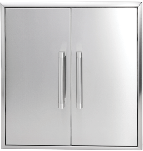 Coyote C3-DA2426 26" Double Access Door, Stainless Steel