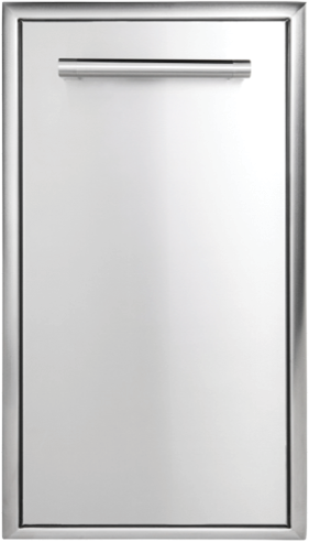 Coyote C3-STC Single Pull Out Trash and Recycle, Stainless Steel