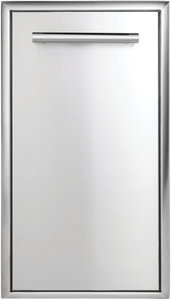 Coyote C3-STC Single Pull Out Trash and Recycle, Stainless Steel