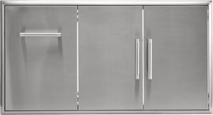 Coyote C3-CDPOD Combo Drawer - Pull out LP Tank and Double Door, Stainless Steel