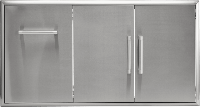 Coyote C3-CDPOD Combo Drawer - Pull out LP Tank and Double Door, Stainless Steel