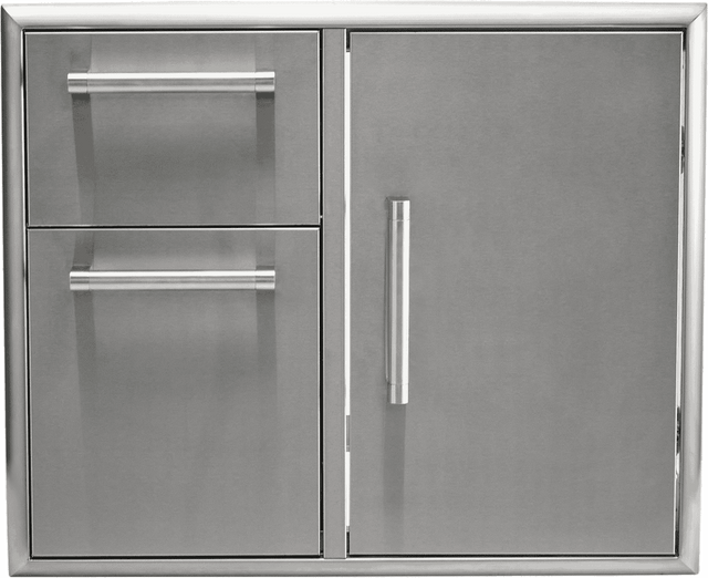 Coyote C3-CD2DC31 Combo Drawer 31" - 2 Drawer Cabinet and Single Door, Stainless Steel