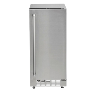 Coyote C115R-S 15" Outdoor Refrigerator, Reversible Hinge, Stainless Steel