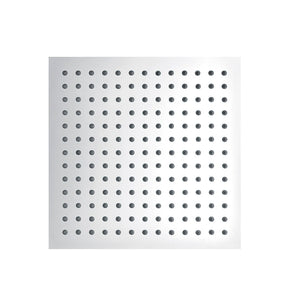 DAX Brass Square Rain Shower Head, 16", Chrome DAX-C2035-CR