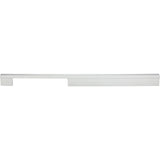 Atlas Homewares Off Center Pulls 12 5/8 Inch (c-c) Matte Chrome