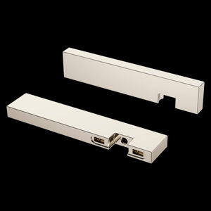 Verve Lever Handle Kit for Wall Mounted Tub Filler in Polished Nickel