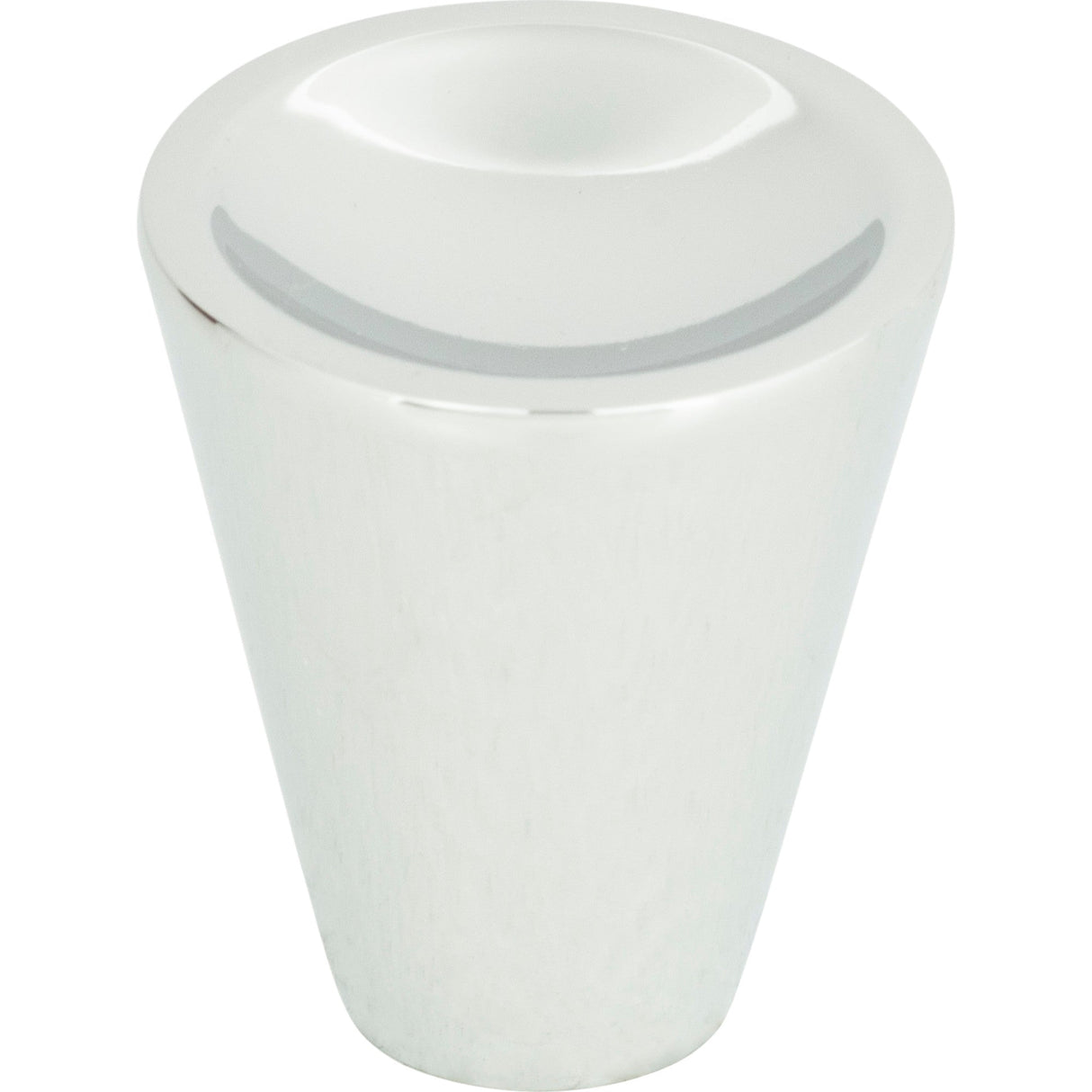 Atlas Homewares Dap Cone Knob 1 Inch Polished Chrome
