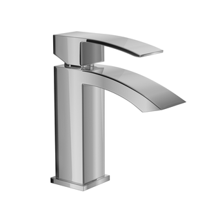 DAX Brass Single Handle Waterfall Bathroom Faucet, Chrome DAX-6690A-CR