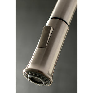 Gourmetier LS8628DL Concord Single-Handle Pull-Down Kitchen Faucet, Brushed Nickel