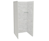 MAAX 107479-312-504 Utile 3636 Composite Direct-to-Stud Three-Piece Alcove Shower Wall Kit in Organik Permafrost
