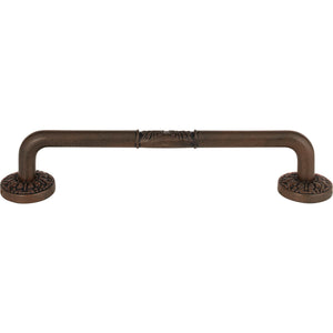 Atlas Homewares Hammered Medallion Pull 5 Inch (c-c) Rust