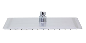 ALFI brand RAIN12S-BSS Solid Brushed Stainless Steel 12" Square Ultra Thin Rain Shower Head