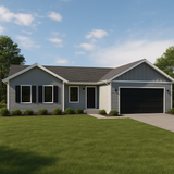 abodeMOD "theJONES" ABODEMOD1876 3 Bedroom(s), 2 Bath(s) w/Garage 1876 Square Feet Prefab SFR Shell