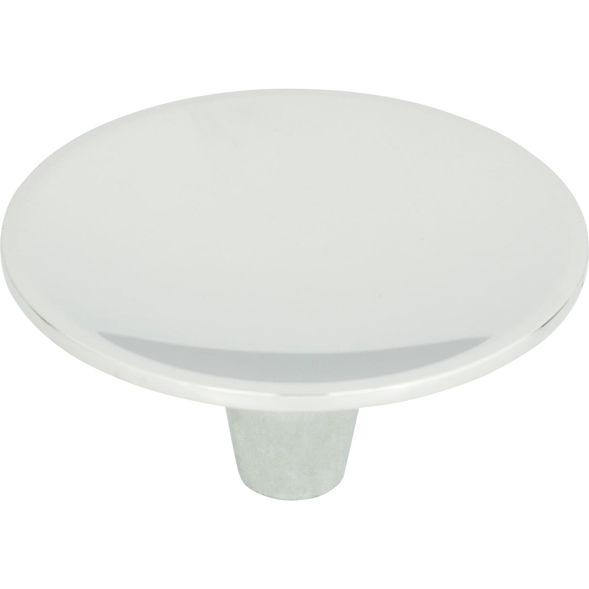 Atlas Homewares Dap Round Knob 2 1/2 Inch Polished Chrome