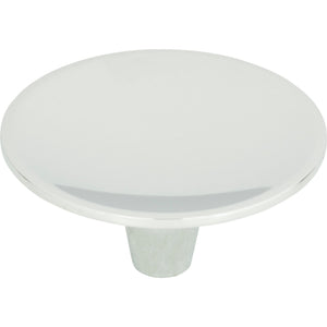 Atlas Homewares Dap Round Knob 2 1/2 Inch Polished Chrome