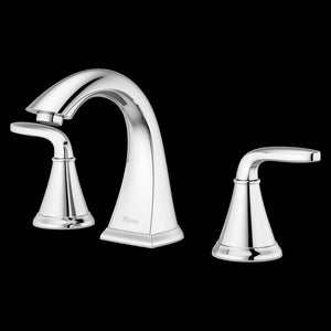 Winfield 2-Handle 8" Widespread Bathroom Faucet in  Polished Chrome