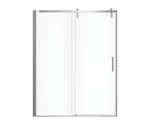 MAAX 137681-900-084-000 Outback 55 ¼ - 58 ½ x 70 ½ in. 8mm Sliding Shower Door for Alcove Installation with Clear glass in Chrome